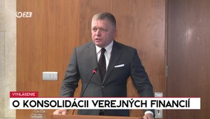 Vyhlásenie premiéra Fica a ministra Kamenického na odbornej konferencii Konsolidácia 2026
