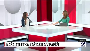 Štúdio 24: Gabriela Gajanová zažiarila v Paríži