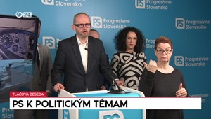 Tlačová beseda Progresívneho Slovenska k aktuálnym témam
