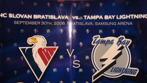 Tampa Bay Lightning v Bratislave so Slovanom!
