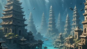 Čínska Atlantída: Potápači v úžase nad jej zachovalým stavom