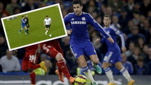 Cesc, čo si to vyviedol?! Rozhodca mu ruku nepodal, asi vedel dobre, prečo...