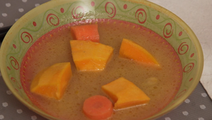 Polievka: Oranžová na sladko