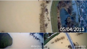 LETECKÉ ZÁBERY. Vyškovce nad Ipľom sú odrezané od sveta