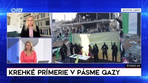 Štúdio 24: Krehké prímerie v Pásme Gazy
