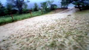 Dedinu pri Levoči zaplavila lokálna povodeň