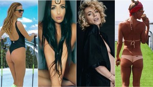 Najpikantnejšie fotky roku 2019: Aha, ako nám známe krásky ukázali svoje cici aj rici!