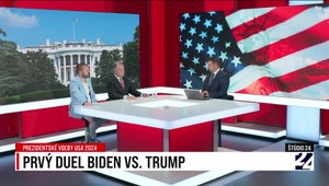 Štúdio 24: Prvý duel Biden vs. Trump