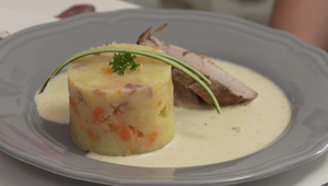 Hlavné jedlo: Dve polienka pod vežou