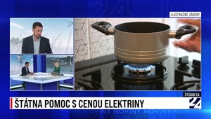 Štúdio 24: Štátna pomoc s cenou elektriny