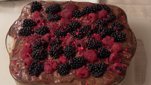 Dezert: Eiffelovka na kocke