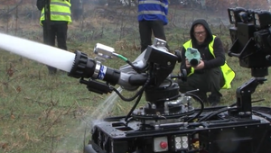 VIDEO: Na Poľane predstavili robota, ktorý zasahoval pri hasení Notre Dame