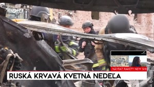 Štúdio 24: Ruská krvavá Kvetná nedeľa