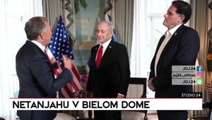 Štúdio 24: Netanjahu v Bielom dome