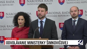 Tlačová beseda strany Progresívne Slovensko o odvolávaní ministerky kultúry