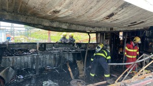 Požiar na Dunaji: Známy podnik zhorel do tla