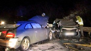 Tragédia pri Bešeňovej. Pre šmyk došlo k nehode, vyhasol jeden život