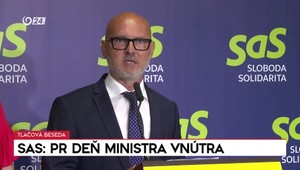 Tlačová beseda SaS: PR deň ministra vnútra