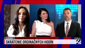 Štúdio 24 o skrátení ordinačných hodín
