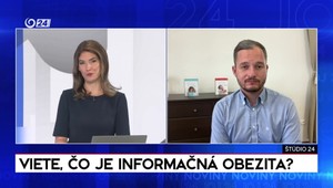 Štúdio 24: Počuli ste už o informačnej obezite? Možno ňou trpíte aj vy