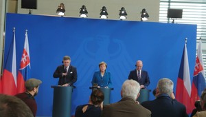 Fico s Merkel v Berlíne. Dostal pochvalu