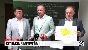 Tlačová beseda Maďarského fóra k medveďom