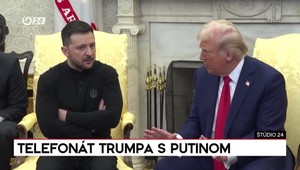 Štúdio 24: Telefonát Trumpa s Putinom
