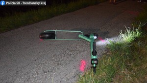 Tragédia v Trenčíne: Na hrádzi našli kolobežkára bez známok života