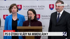 Tlačová beseda strany Progresívne Slovensko o útkoch vlády na mimovládne organizácie