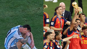FOTO: Najlepšie zábery finále. Trump chcel oslavovať, Messi sa neubránil slzám