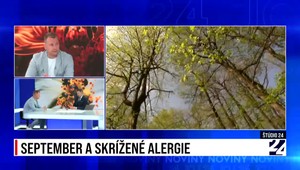 Štúdio 24: September a skrížené alergie
