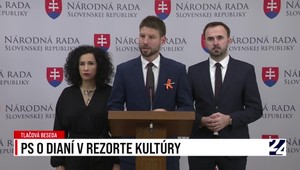 Tlačová beseda strany PS o dianí v rezorte kultúry