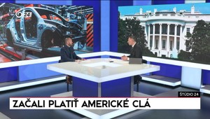 Štúdio 24: Začali platiť americké clá
