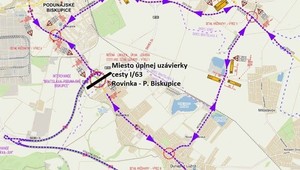 Vodiči, pozor, od dnes uzavrú hlavnú tepnu medzi Rovinkou a Bratislavou