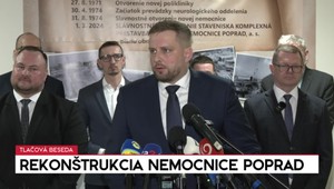 Tlačová beseda Kamila Šaška o rekonštrukcii Nemocnice Poprad