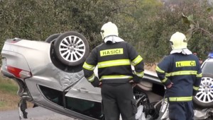 Narazila do iného auta, no pokračovala v jazde. Zastavil ju až strom, ktorý sa po náraze zlomil