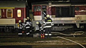 V Michalovciach horel vlak! Rušňovodič skončil v nemocnici