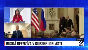 Štúdio 24: Ruská ofenzíva v Kurskej oblasti