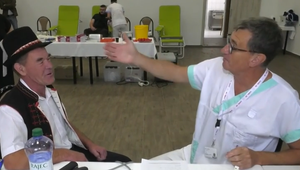 Koniec darcovskej éry: 65-ročný pán Peter sa lúči s transfúznou stanicou