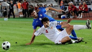 Taliani vyhrali v Gruzínsku 2:0, domáci Kaladze strelil dva vlastné góly