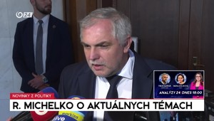 Tlačová beseda Romana Michelka k aktuálnym témam