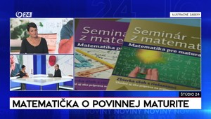Štúdio 24: Matematička o povinnej maturite