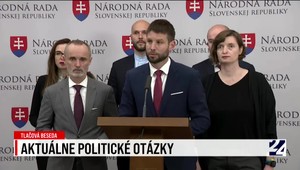 Tlačová beseda strany Progresívne Slovensko k aktuálnej politickej situácii