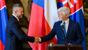 Tlačová beseda slovenského a českého prezidenta v Prahe