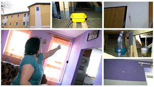 Popraskané a zvlhnuté steny. Nájomné byty v Turzovke sú v katastrofálnom stave