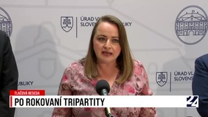 Tlačová beseda odborových združení po rokovaní tripartity