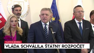 Tlačová beseda Roberta Fica po schválení štátneho rozpočtu
