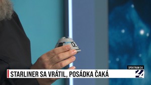 Spektrum 24 o návrate lode Starliner bez posádky
