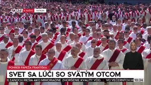 Rozlúčka s pápežom Františkom