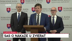 Tlačová beseda SaS o nákaze u zvierat